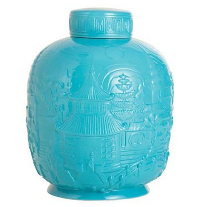 Jean Boggio China Impression Ginger Jar Purple Black JB00361PUB