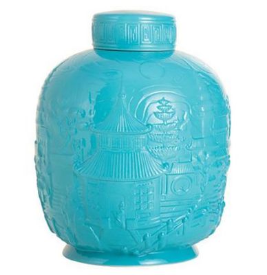 Jean Boggio China Impression Ginger Jar Purple Black JB00361PUB