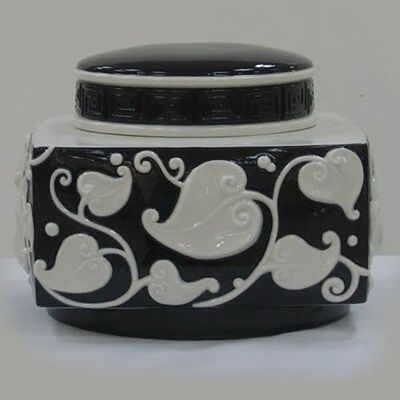 Jean Boggio Tai Chi Box With Relief Black White Relief JB00538BW