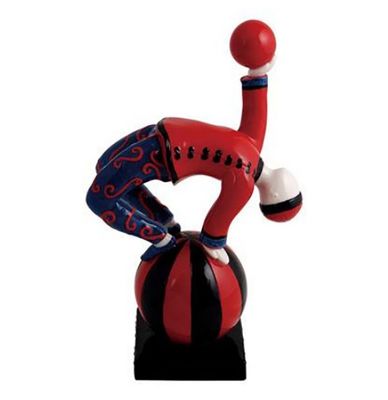 Jean Boggio The Clown Figurine Red JB00270