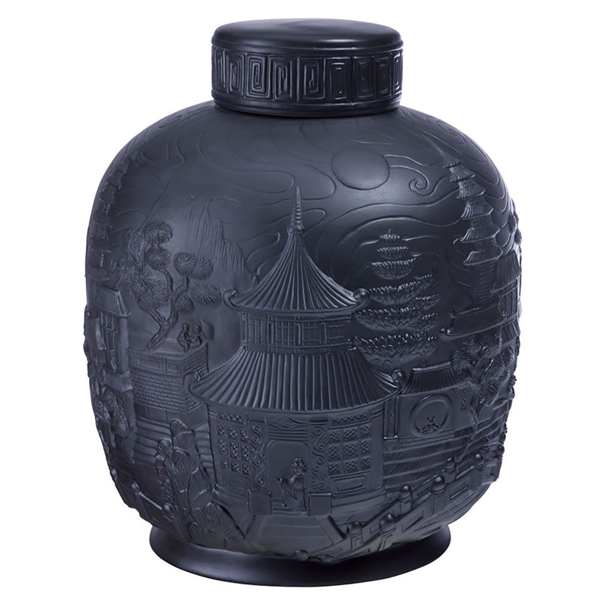 Jean Boggio China Impression Ginger Jar Black JB00361B