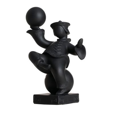 Jean Boggio Baby Circus Hao Hao Boy With Balls Figurine Black JB00866B