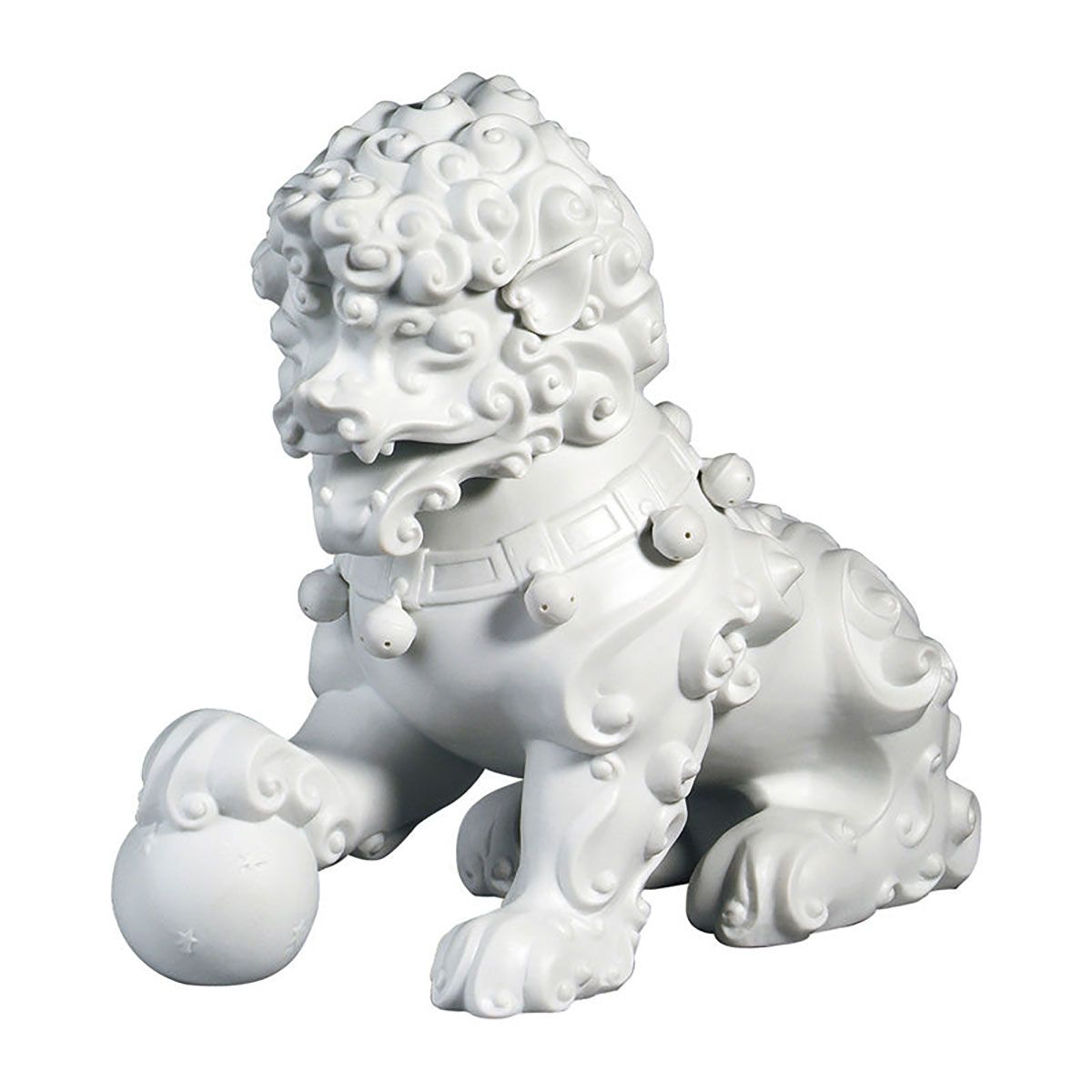 Jean Boggio Lion Figurine White JB00276W