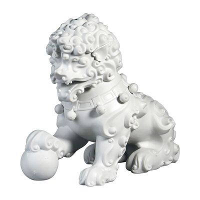 Jean Boggio Lion Figurine White JB00276W
