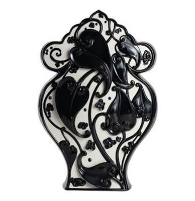 Jean Boggio Vase of Harmony Black and White JB00519BW