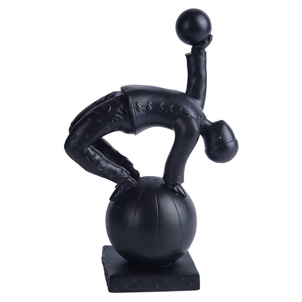Jean Boggio The Clown Figurine Black JB00270B