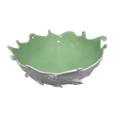Jean Boggio Extraordinary Garden Leaf Large Bowl Green JB00131G