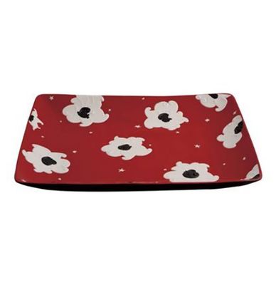 Jean Boggio Dreams of China Tea Tray Red JB00259