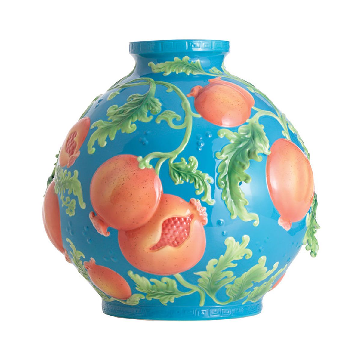 Jean Boggio Summer Garden Large Vase Turquoise JB00686T