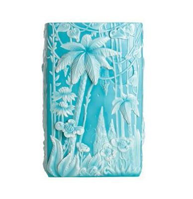 Jean Boggio Extraordinary Garden Rectangular Vase Turquoise Light Turquoise JB00233TL