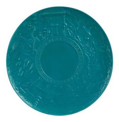 Jean Boggio China Impression Serving Plate Turquoise JB00317T