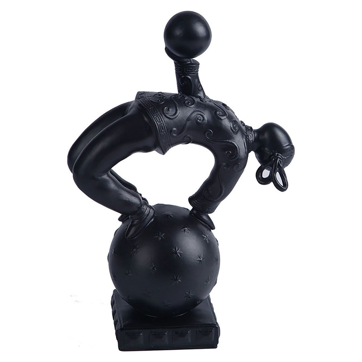 Jean Boggio The Acrobat of The Sky Figurine Black JB00268B