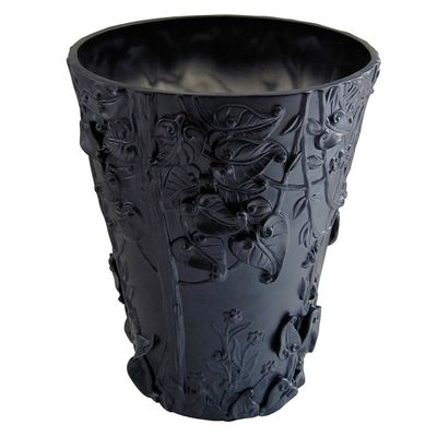 Jean Boggio Extraordinary Garden Leaf Vase Black JB00121B