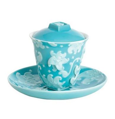 Jean Boggio Dreams of China Tea Set Turquoise JB00261T