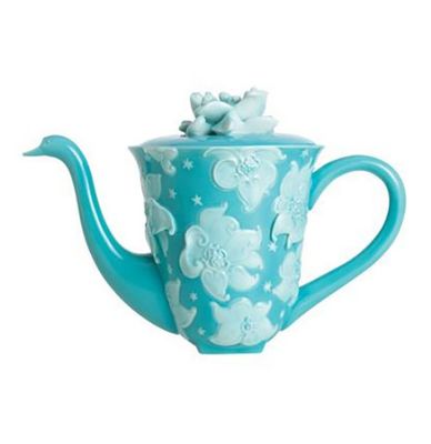 Jean Boggio Dreams of China Teapot Turquoise Celadon JB00260T