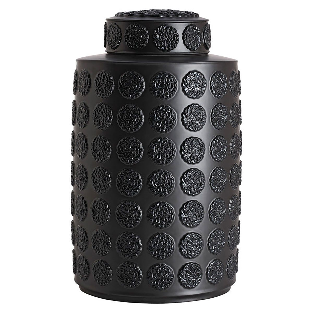 Jean Boggio Rainbow Ginger Jar Black JB00699B