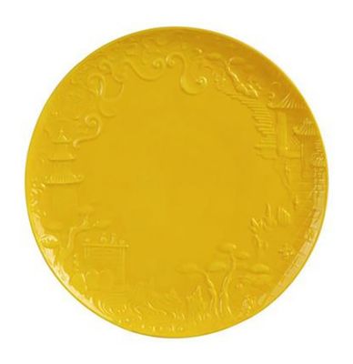 Jean Boggio China Impression Main Course Plate Yellow JB00316Y