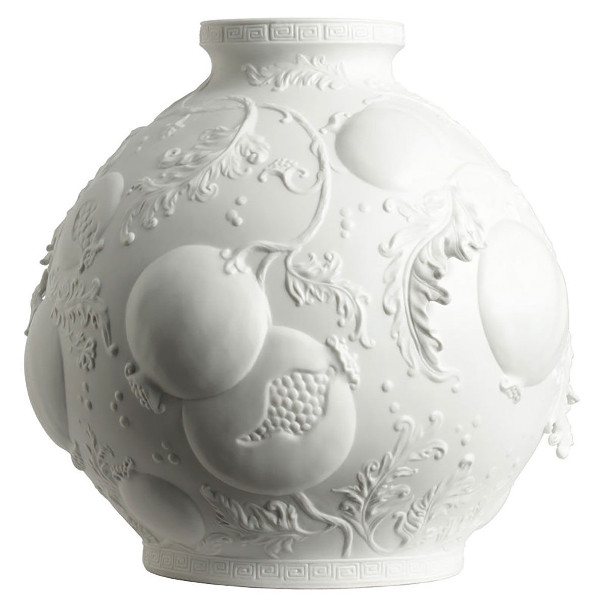 Jean Boggio Summer Garden Large Vase White Bisque JB00686W