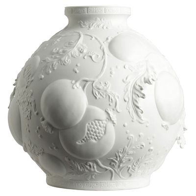 Jean Boggio Summer Garden Large Vase White Bisque JB00686W