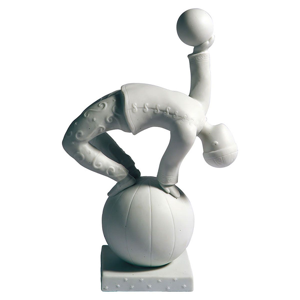 Jean Boggio The Clown Figurine White JB00270W