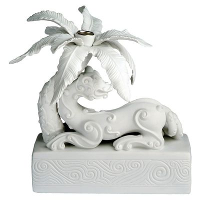 Jean Boggio Candleholder Pi Xiu White JB00312W