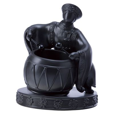 Jean Boggio Boy With A Tambour Figurine Black JB00371B
