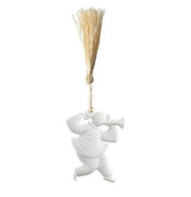 Jean Boggio Christmas Charm Sin Sin With Ornament White Bisque JB00941
