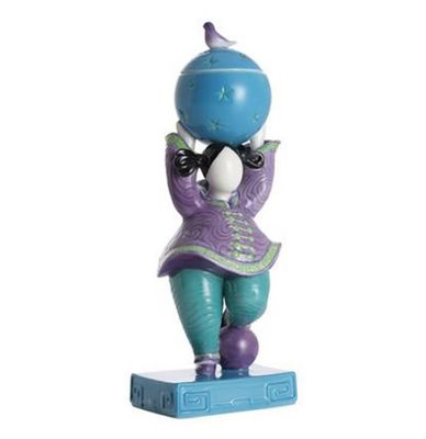 Jean Boggio Baby Circus Shan Shan Girl With Big Ball Covered Box Figurine JB00796