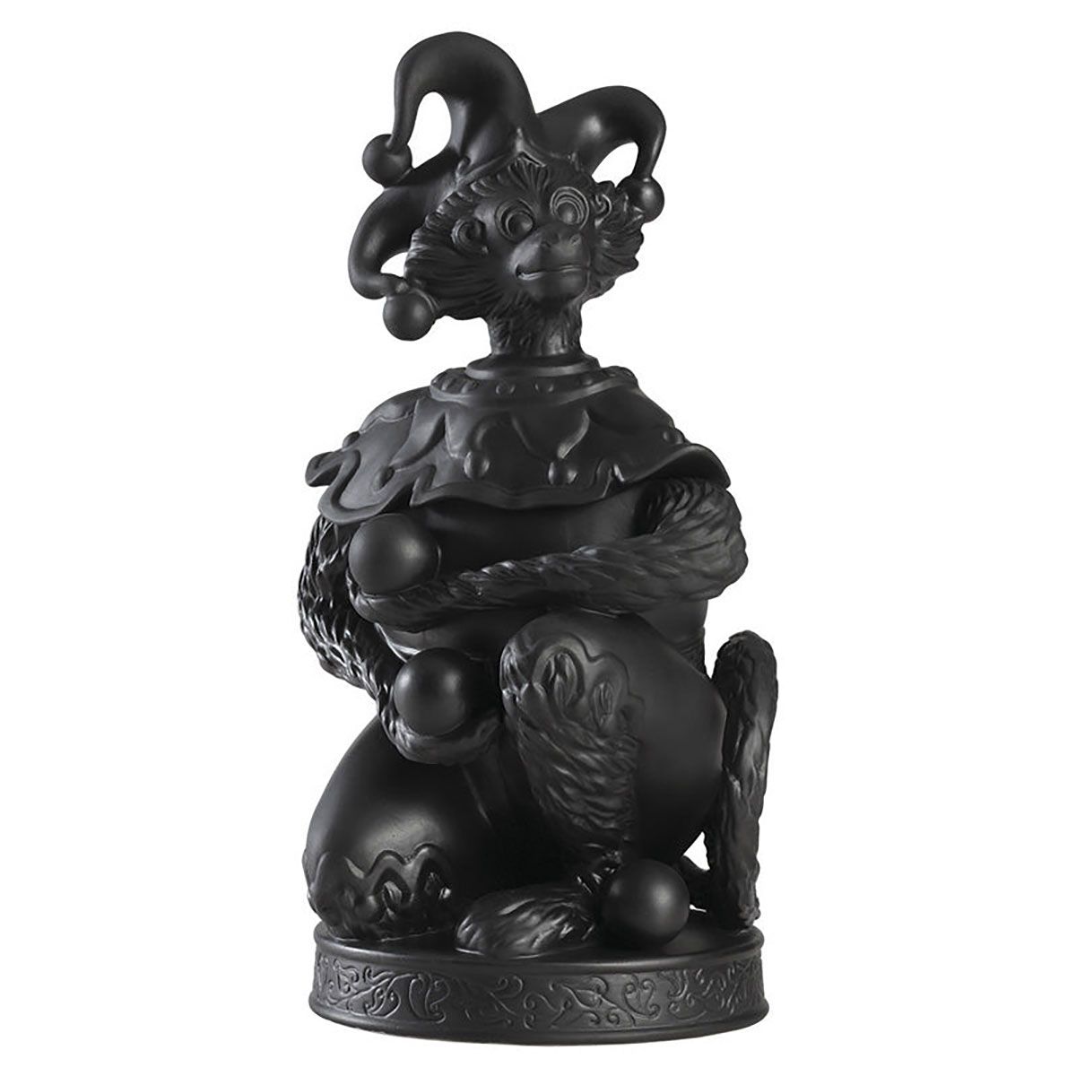 Jean Boggio Marmosets Sugar Jar With Cover Black JB00513B