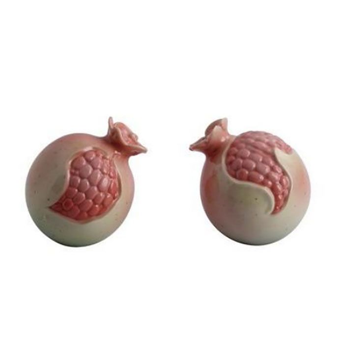 Jean Boggio Pomegranate Salt &amp; Pepper Shakers JB00929