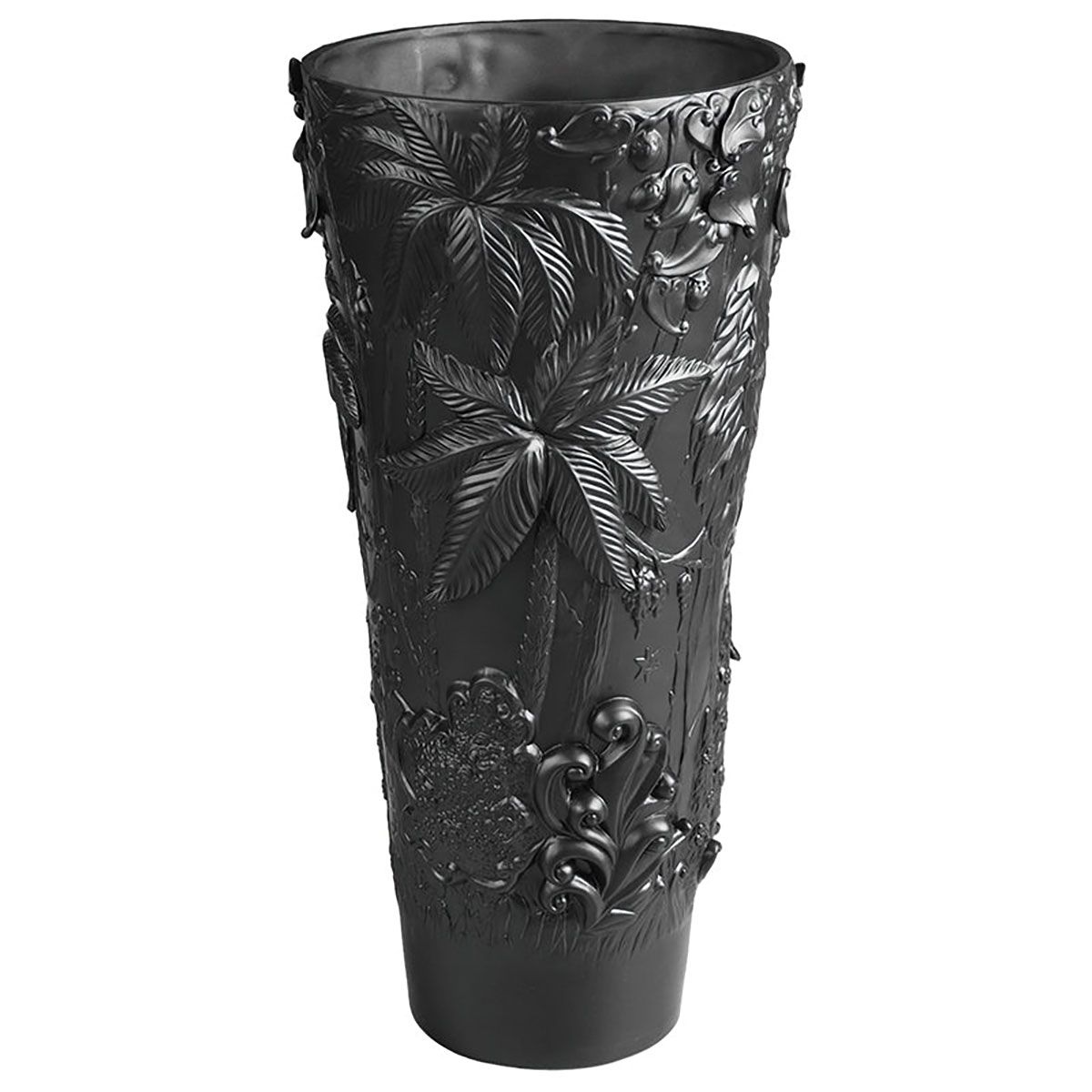 Jean Boggio Extraordinary Garden Tall Vase Black JB00124B
