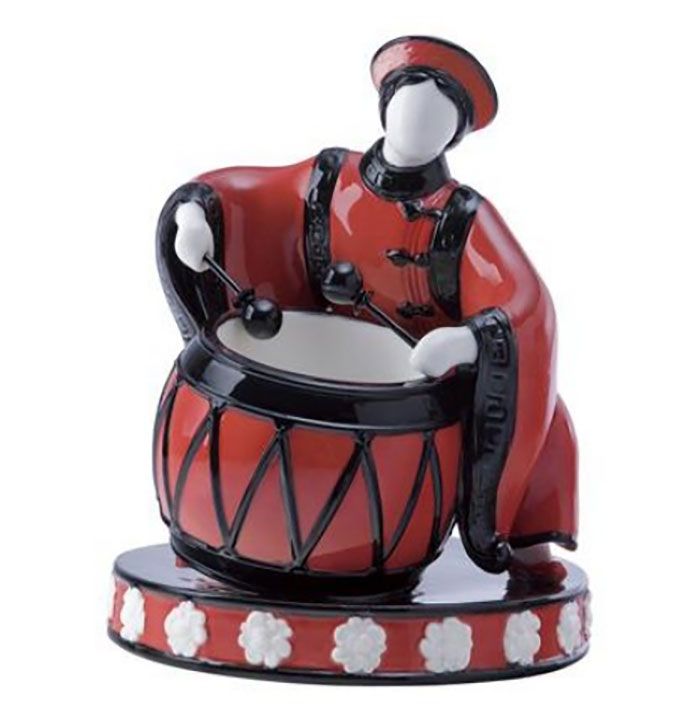 Jean Boggio Boy With A Tambour Figurine Red JB00371