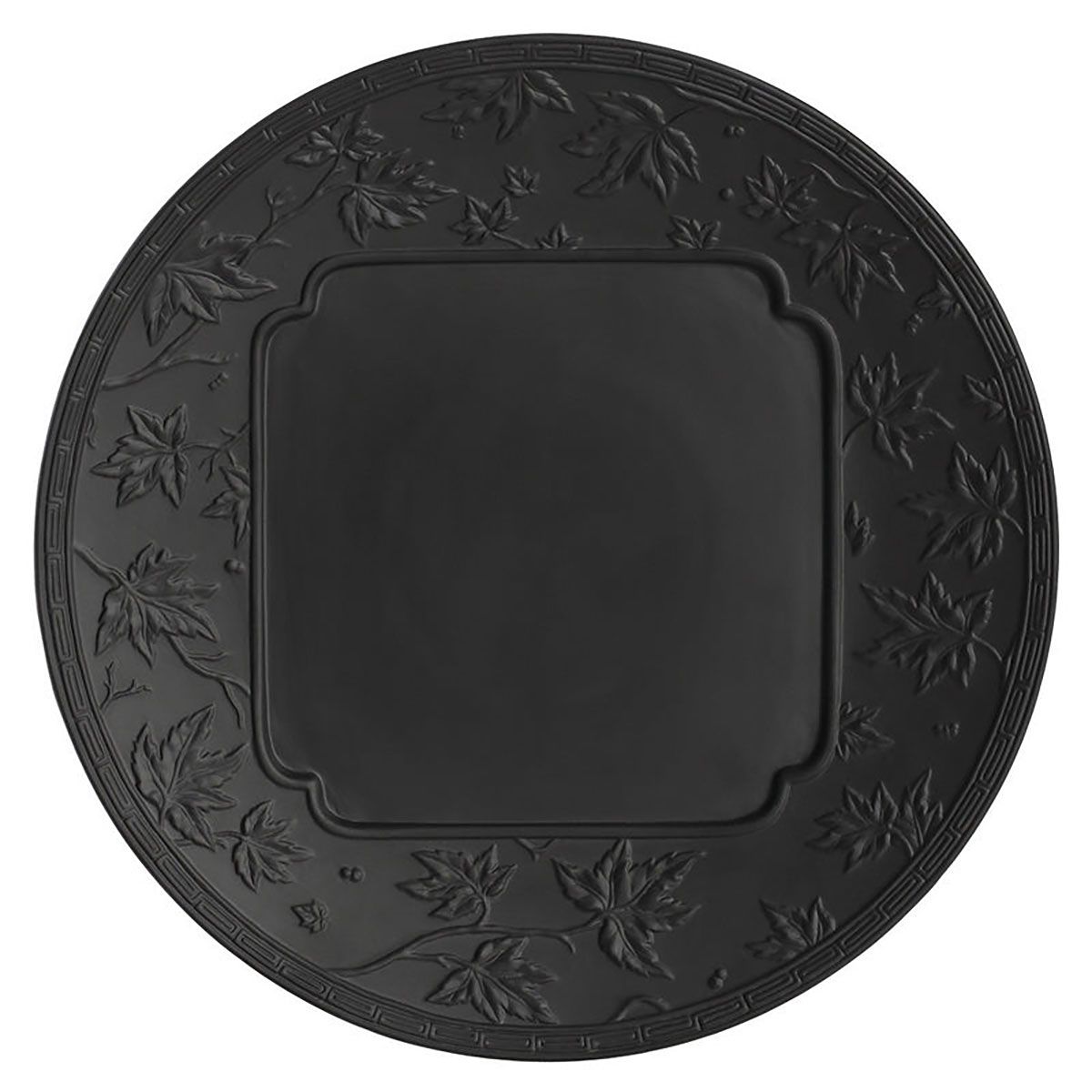 Jean Boggio Maple Leafs Dinner Plate Black JB00514B