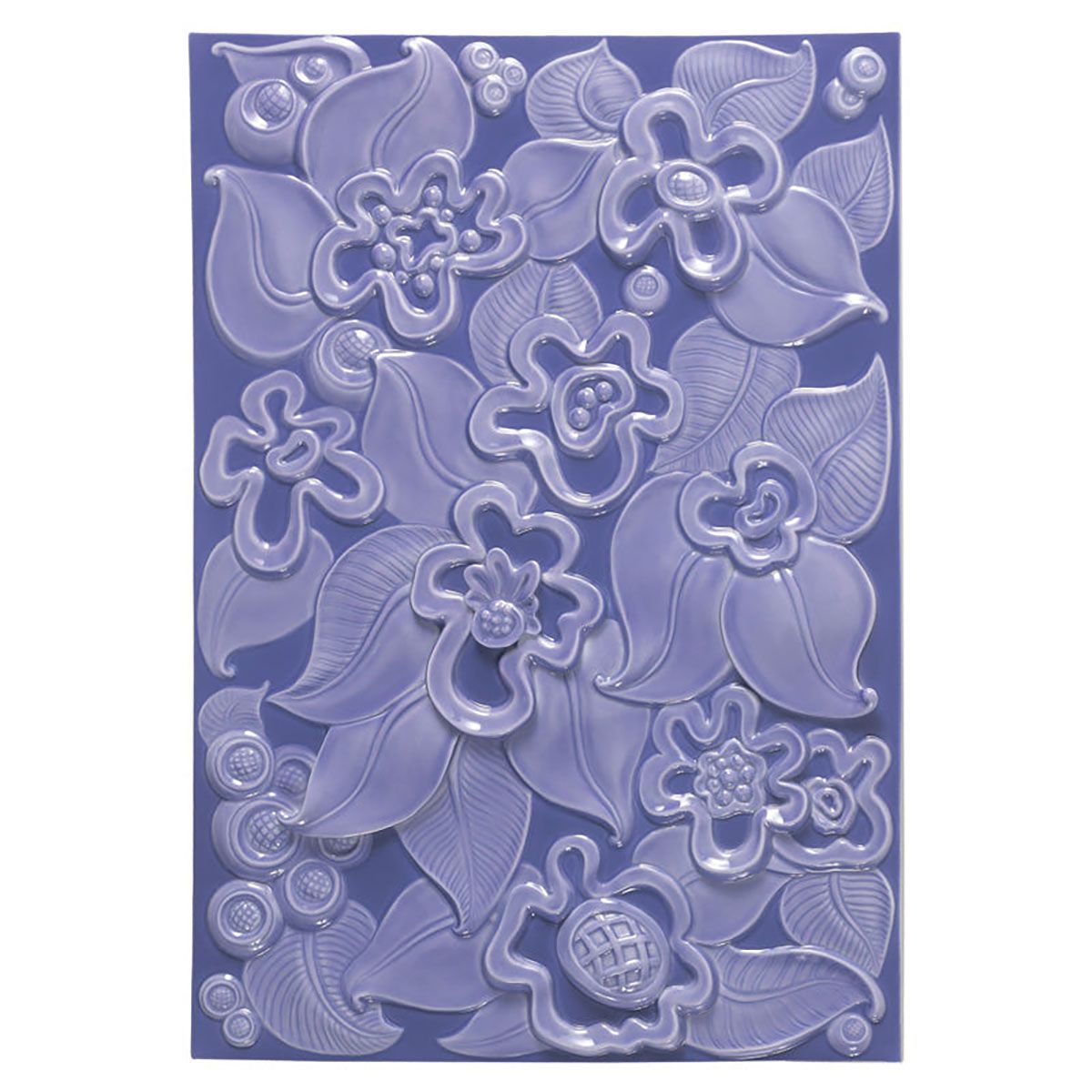 Jean Boggio Pavillon of Flowers Tile Purple Lavender JB00680PUL