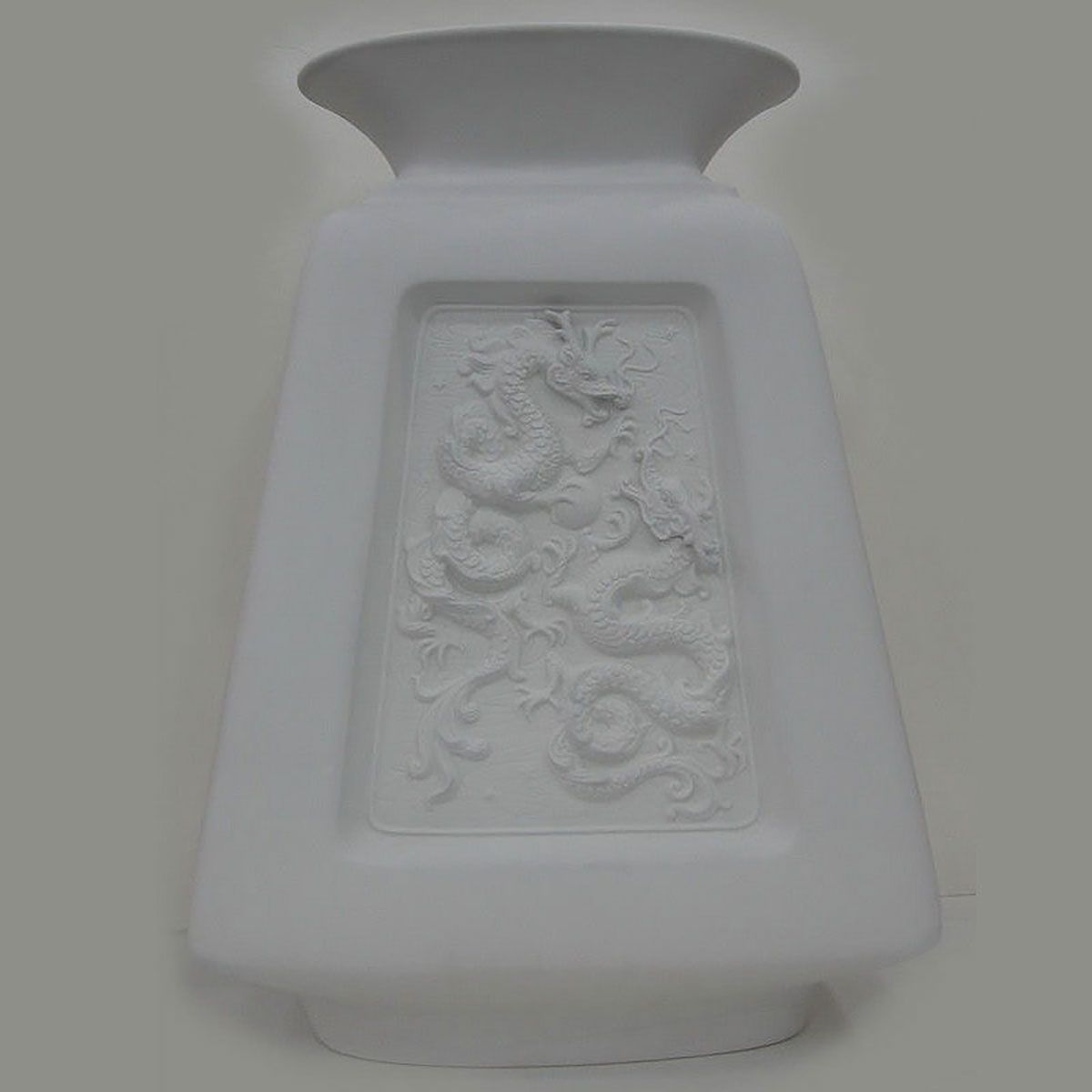 Jean Boggio Dragon Vase White Bisque JB00815W