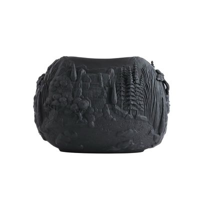 Jean Boggio Calm Small Vase Black Mat JB00934B