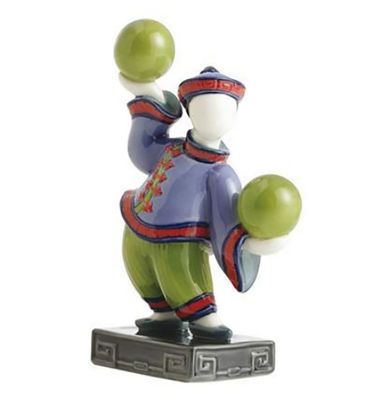 Jean Boggio Baby Circus Bei Boy With Ball Figurine JB00705
