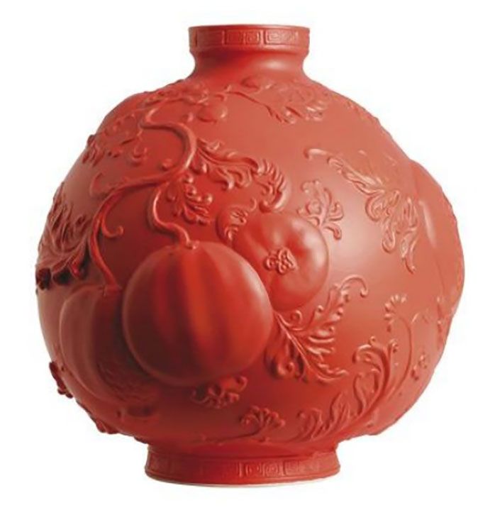 Jean Boggio Summer Garden Small Vase Red JB00688R