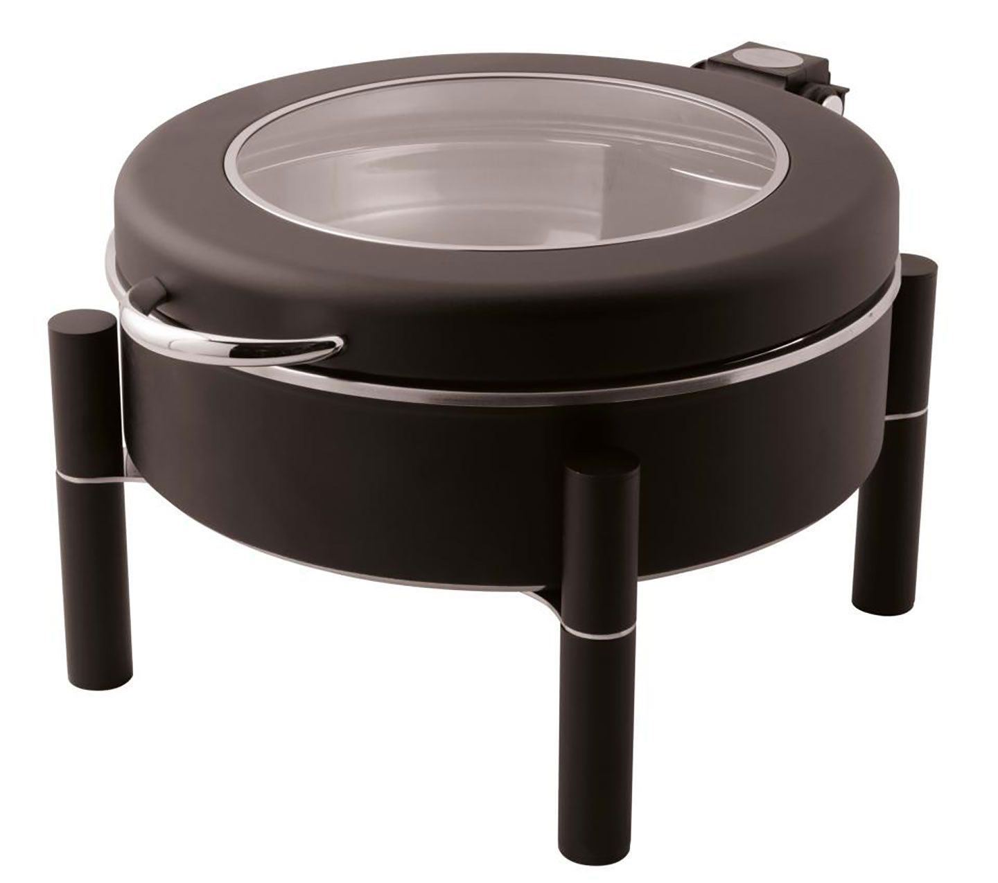 Sambonet Radici Buffet Chafing Dish Base Only Stainless Steel Black Painted 58196-40