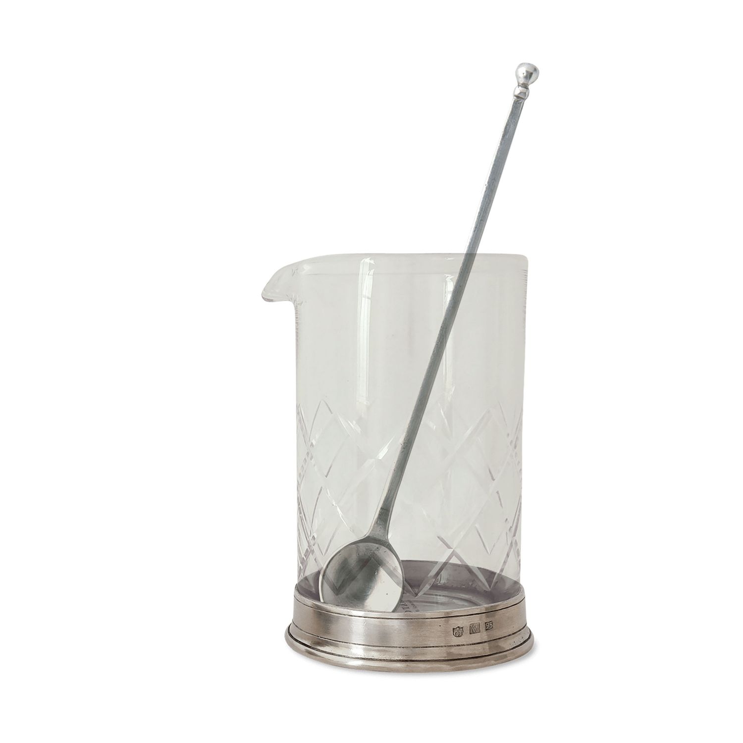 Match Pewter Mixing Glass and Stirrer Set 1381.7