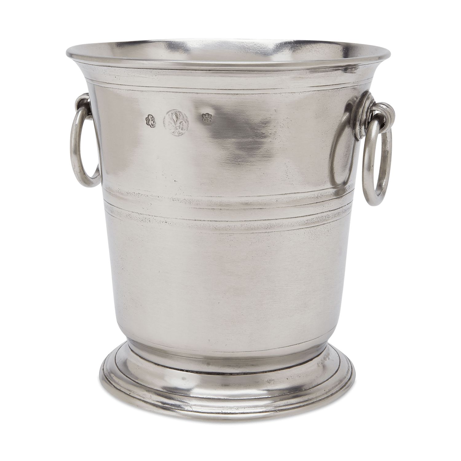 Match Pewter Champagne Bucket with Rings 852.1