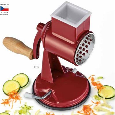 Zassenhaus Classic Drum Grater Red M072198, 4006528072198