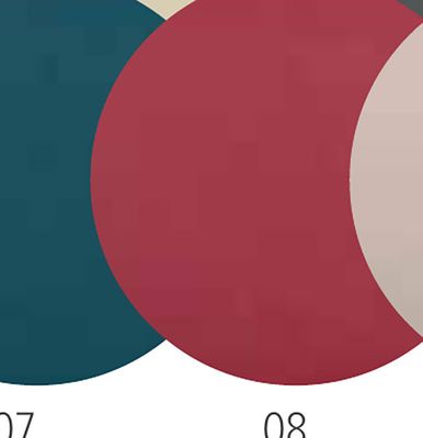 Davanti Mattola Placemat Round Earth Red 80008, 728547800081