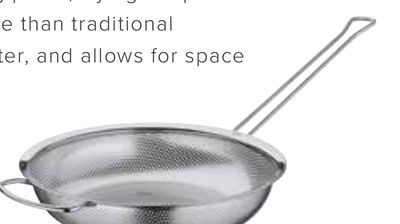 Kuchenprofi Deluxe Flat Strainer Stainless Steel K2506112824, 4007371073448