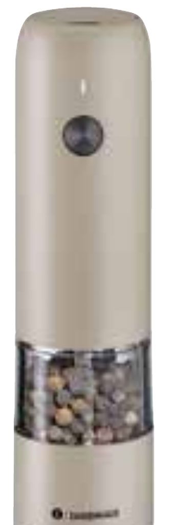 Zassenhaus Koln Rechargeable Salt or Pepper Mill Gray M033120, 4006528033120