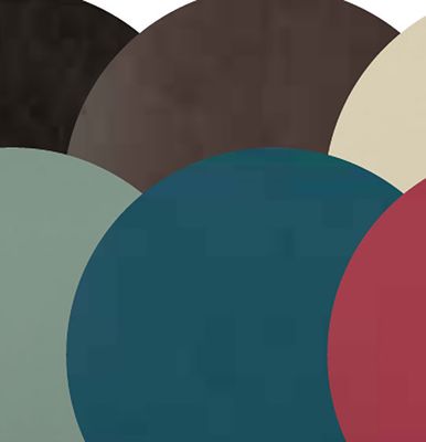 Davanti Mattola Placemat Round Dark Brown 80002, 728547800029