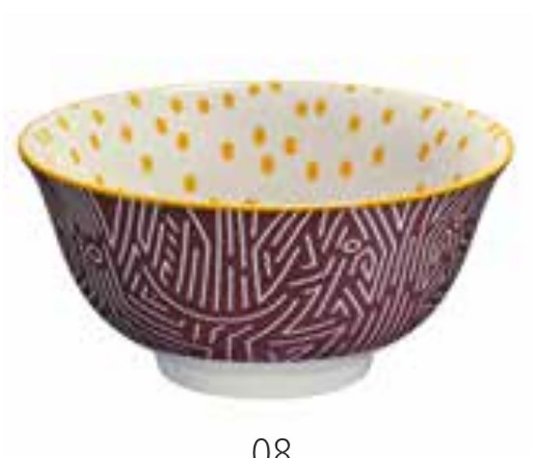 Amici Design Lines Porcelain Bowl C107685, 4017166107685