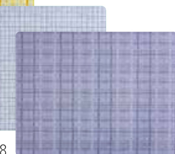 Davanti Plaid Rectangular Placemat Blue 85104, 728547851045