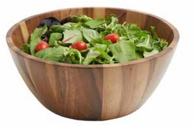 Frieling Tulip Serving Bowl Acacia Large 6055, 728547060553