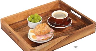 Zassenhaus Contemporary Serving Tray Acacia Rectangular M059212, 4006528059212